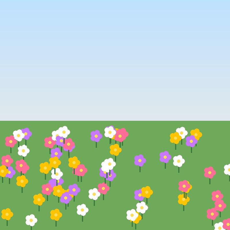 Campo de flores